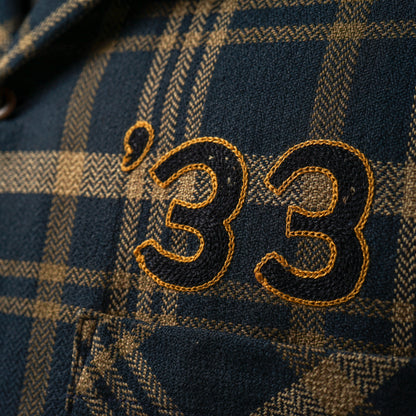 FAST CROW - L/S CHECK SHIRTS / OC-22-AW-07