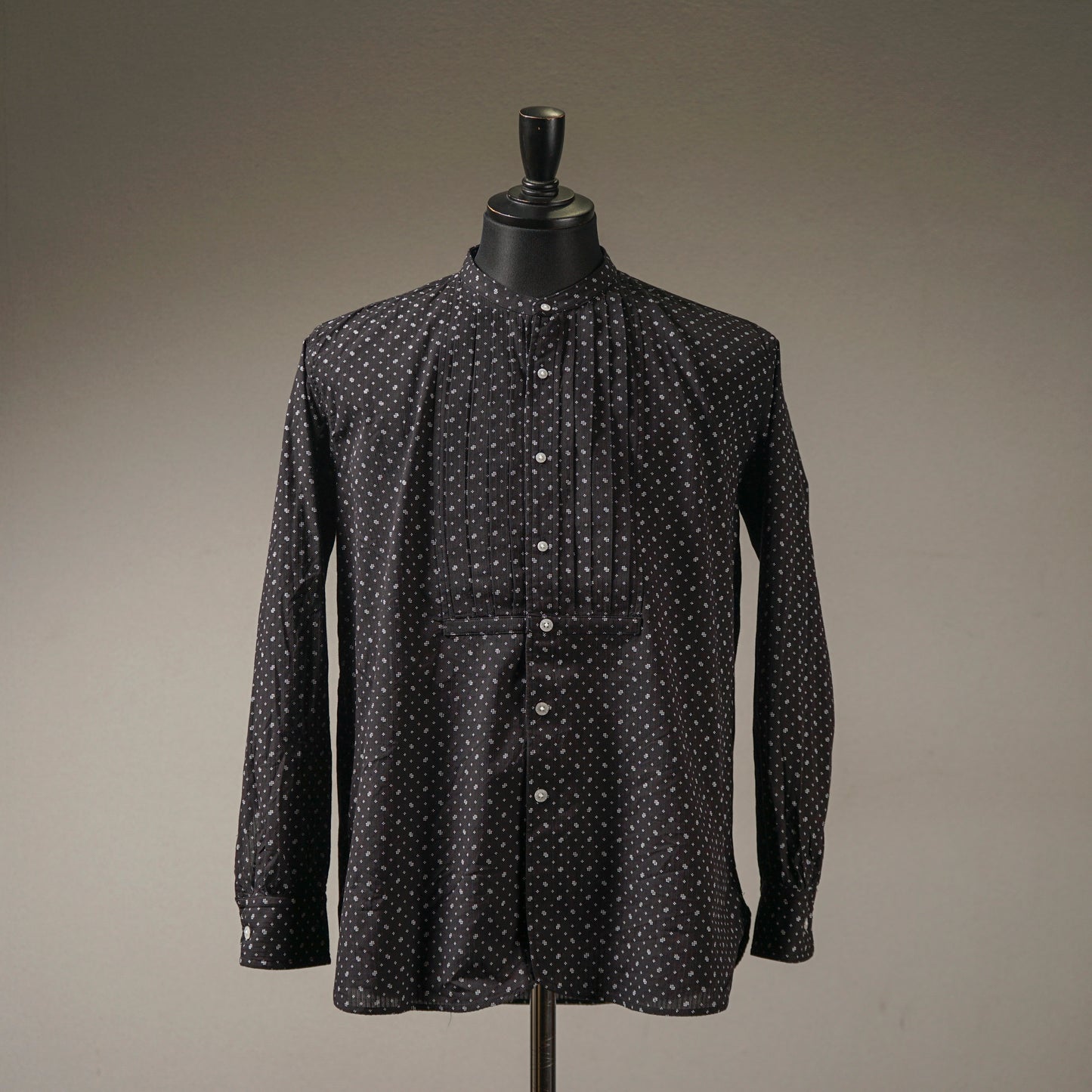 DINNER - L/S STAND COLLAR SHIRTS / BYGH-22-AW-14