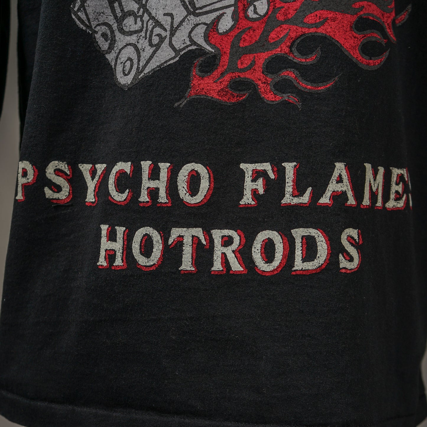 PSYCHO FLAMES - L/S HENRY T-SHIRTS / WRD-22-AW-17