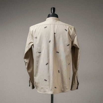 MOONSHINE RUNNERS - L/S STAND COLLAR SHIRTS / GSV-22-AW-13