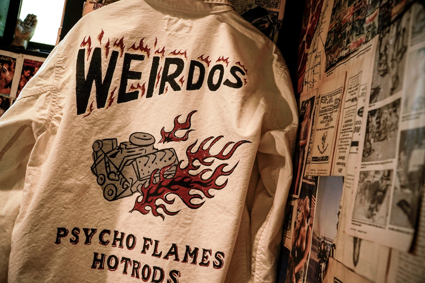 PSYCHO FLAMES - COVERALL / WRD-22-AW-13