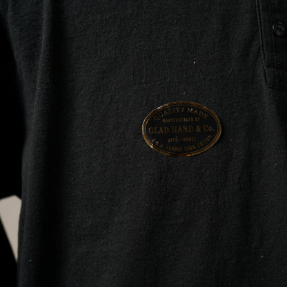 〔VINTAGE FINISH〕STANDARD HENRY POCKET L/S T-SHIRTS / GH-26